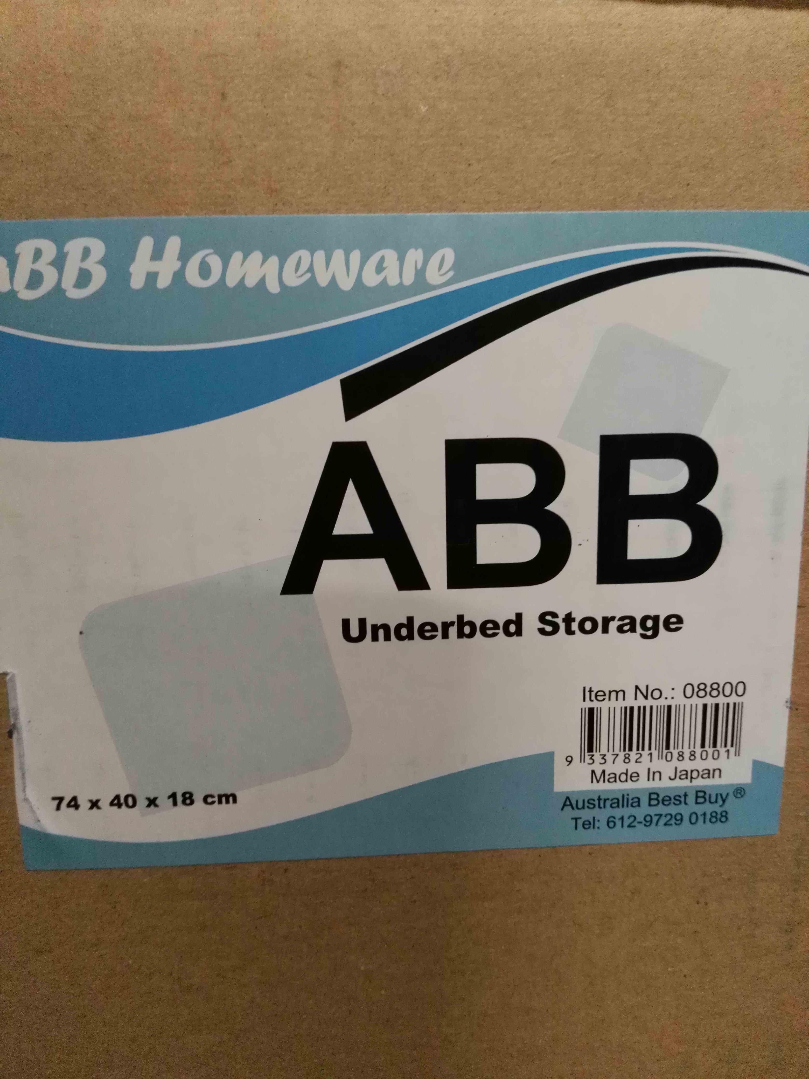 A15L, storage container underbed 08800
