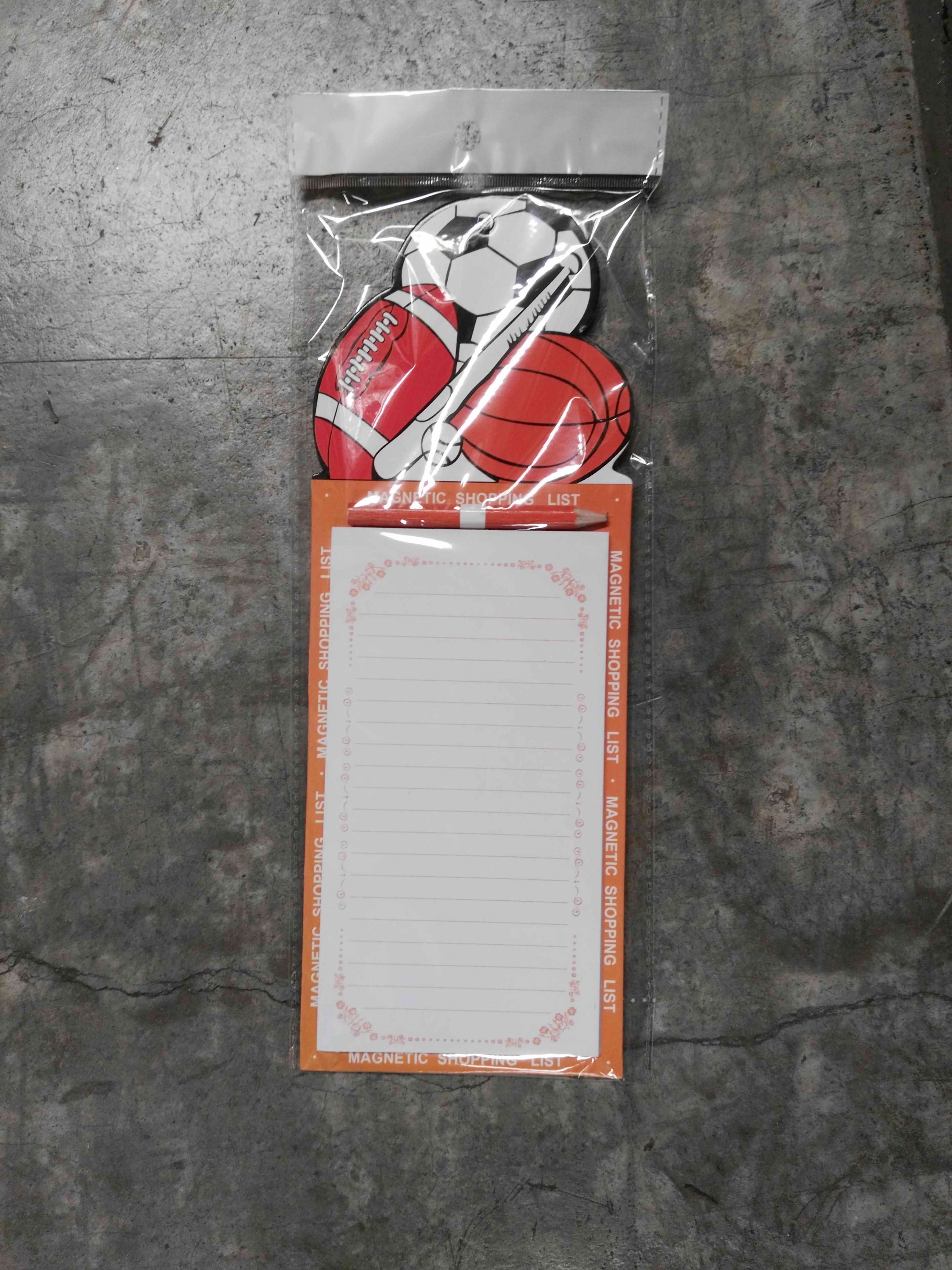 C8L, fridge magent note book
