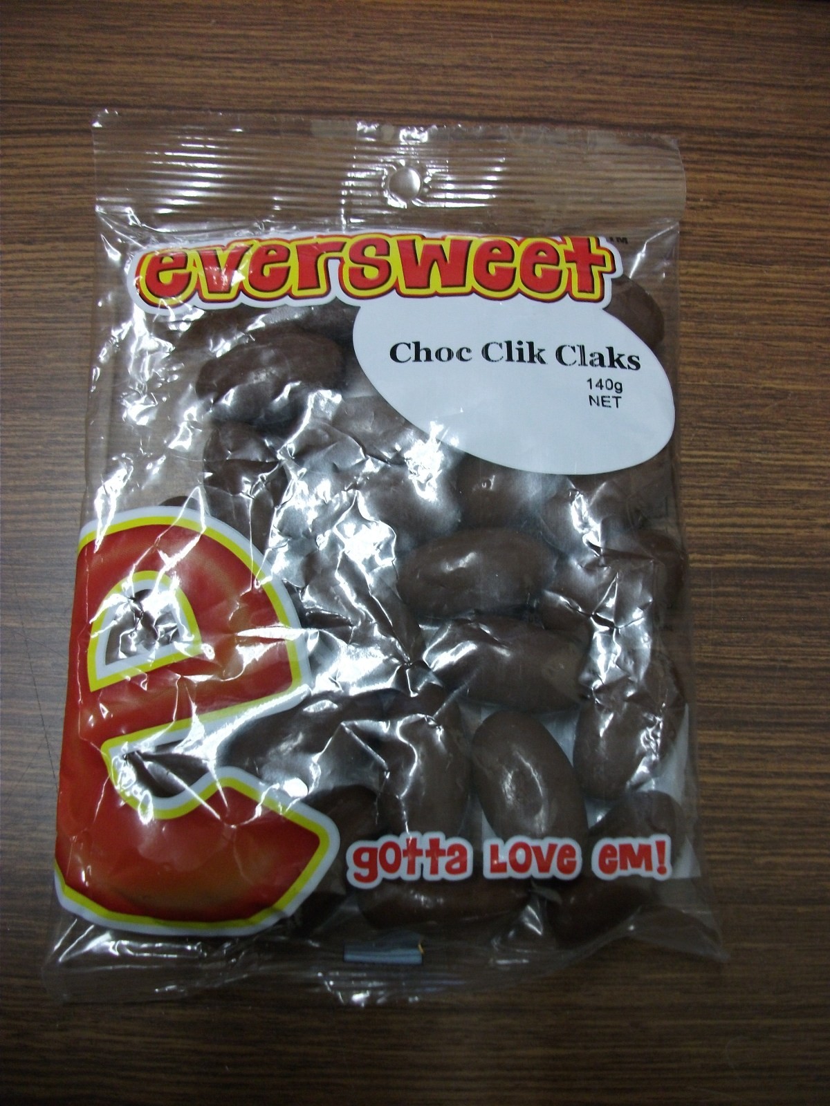 CHOC CLICK CLAKS 140G
