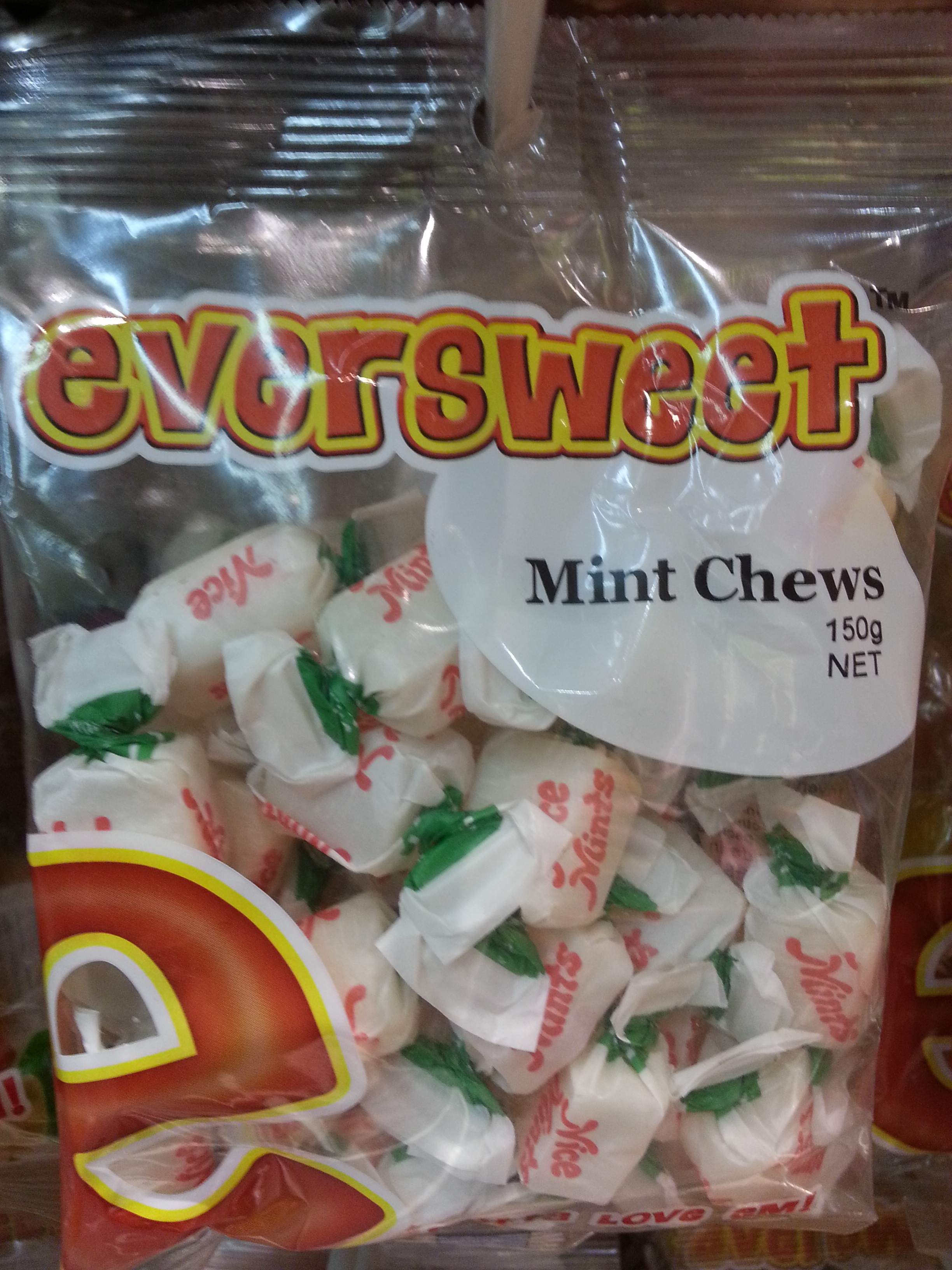 MINT CHEWS 150G