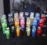 colored 6x9cm jar candle