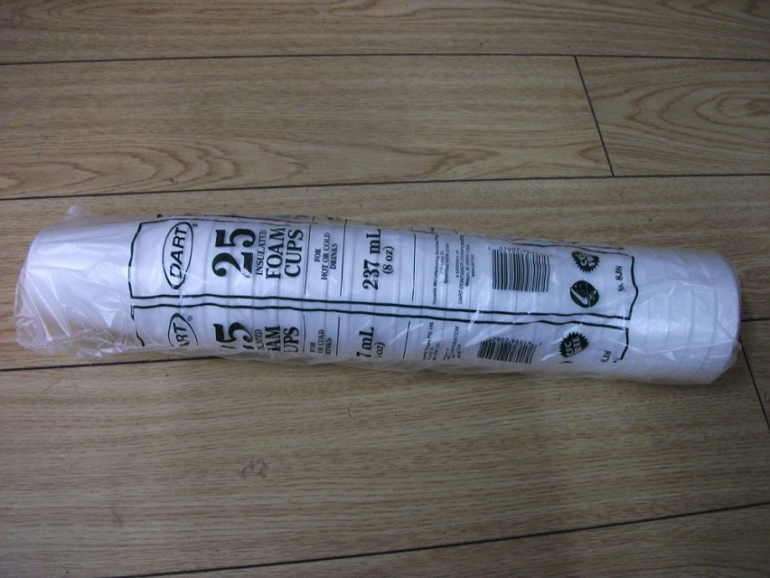 F11Z-H,$1.5,Disposable Foam Cups (25pcs) "Dart"
