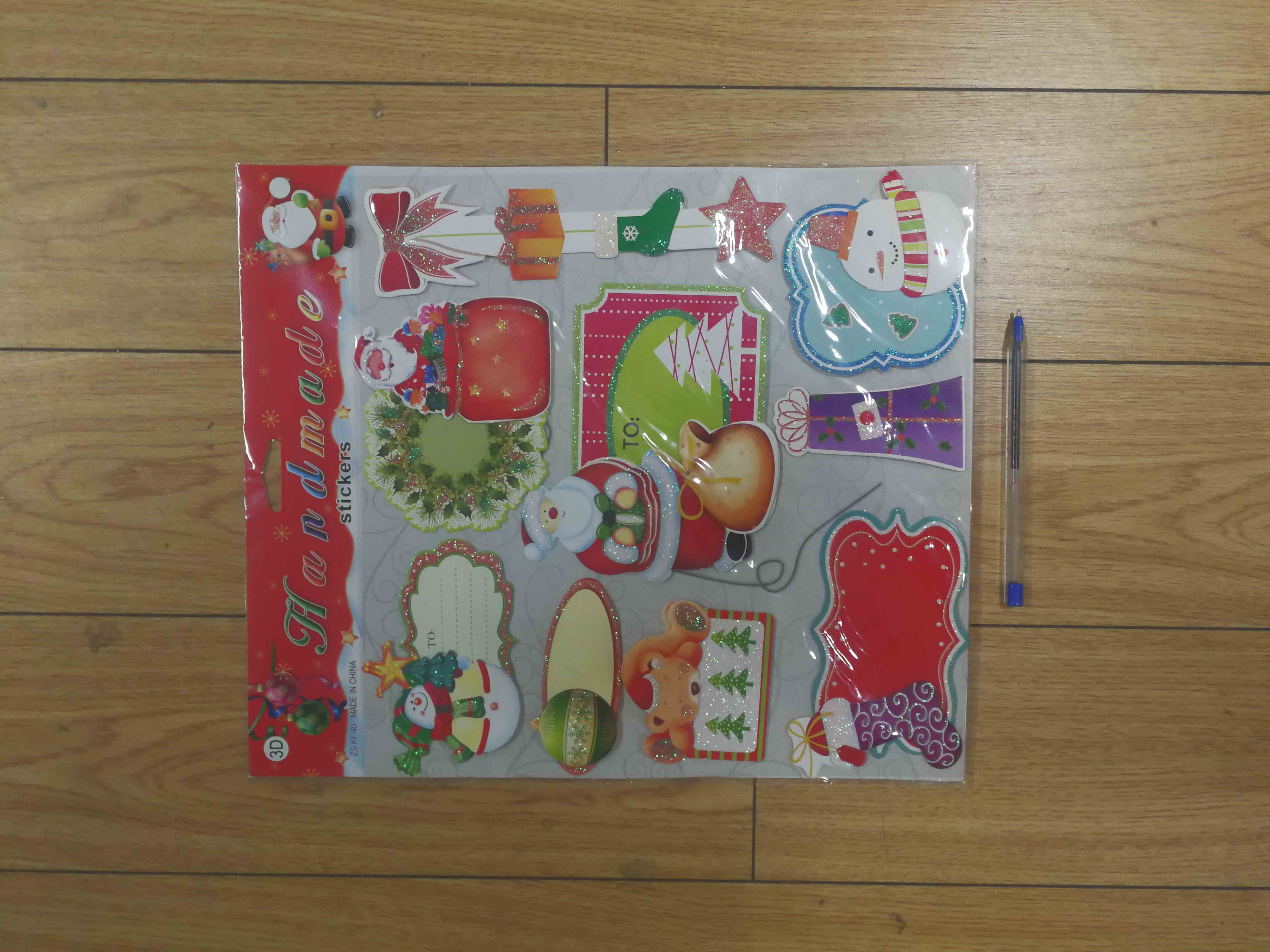 20X37, 26003, Xmas sticker