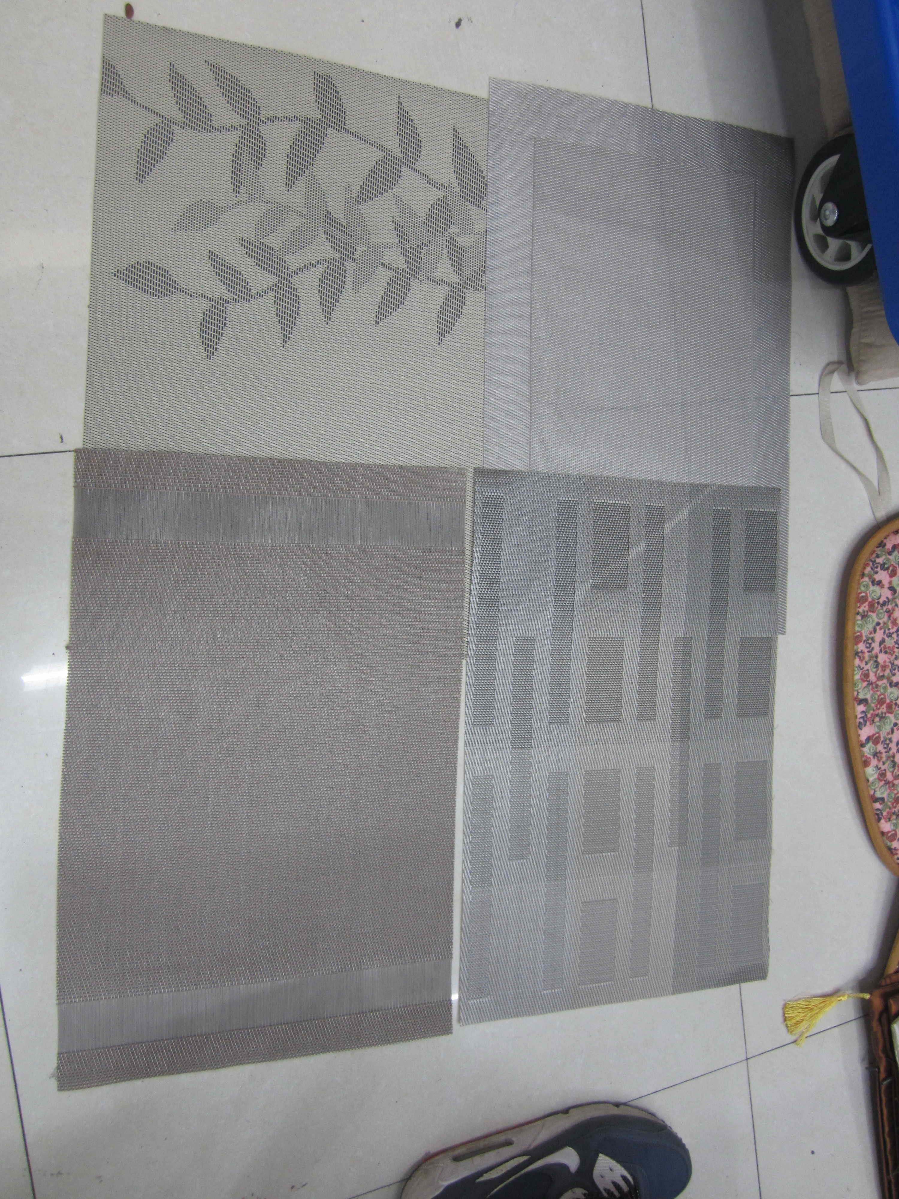 F17L,PVC table mat
