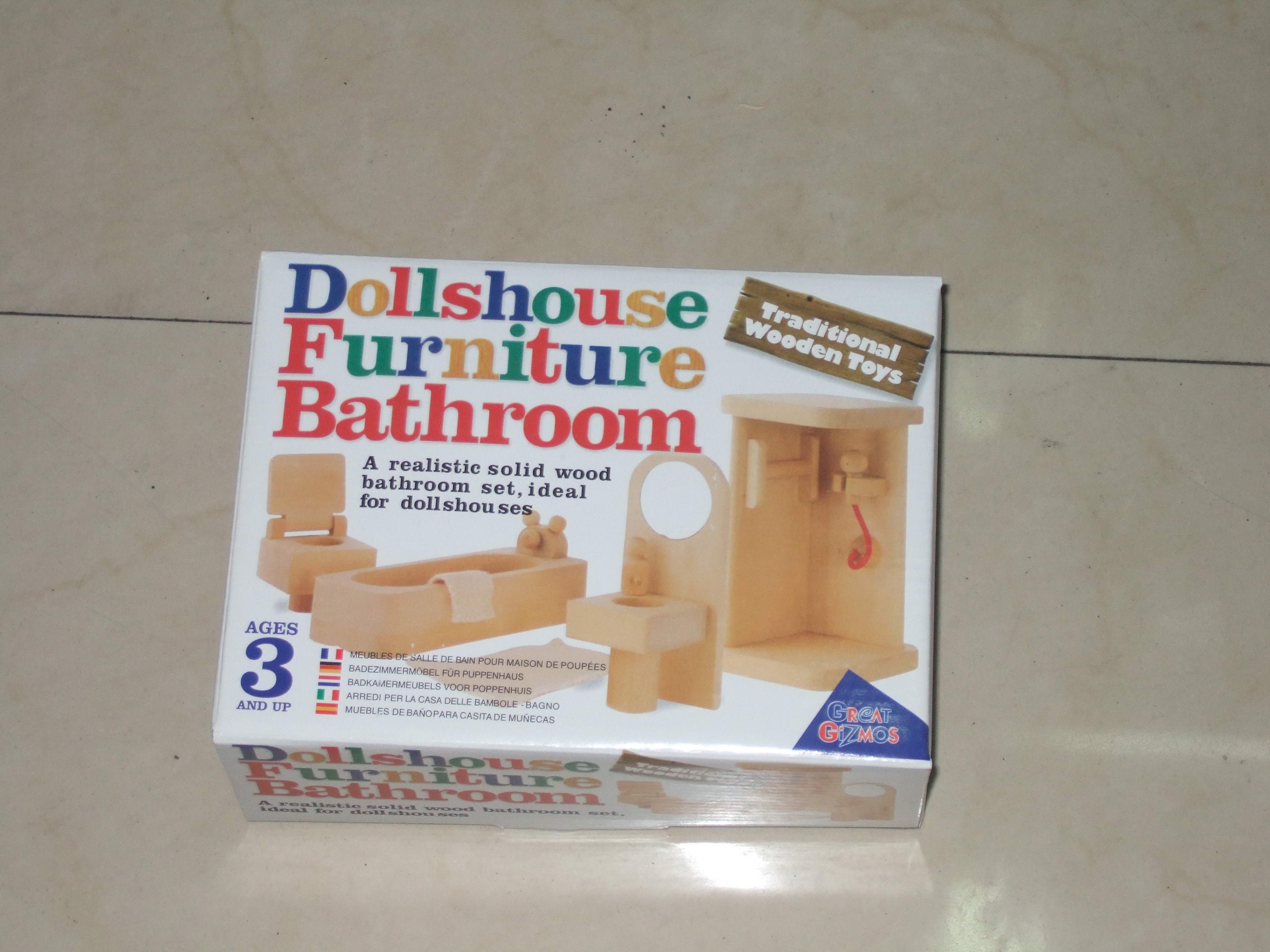E4L,$8,Dolls House Furniture - Bathroom