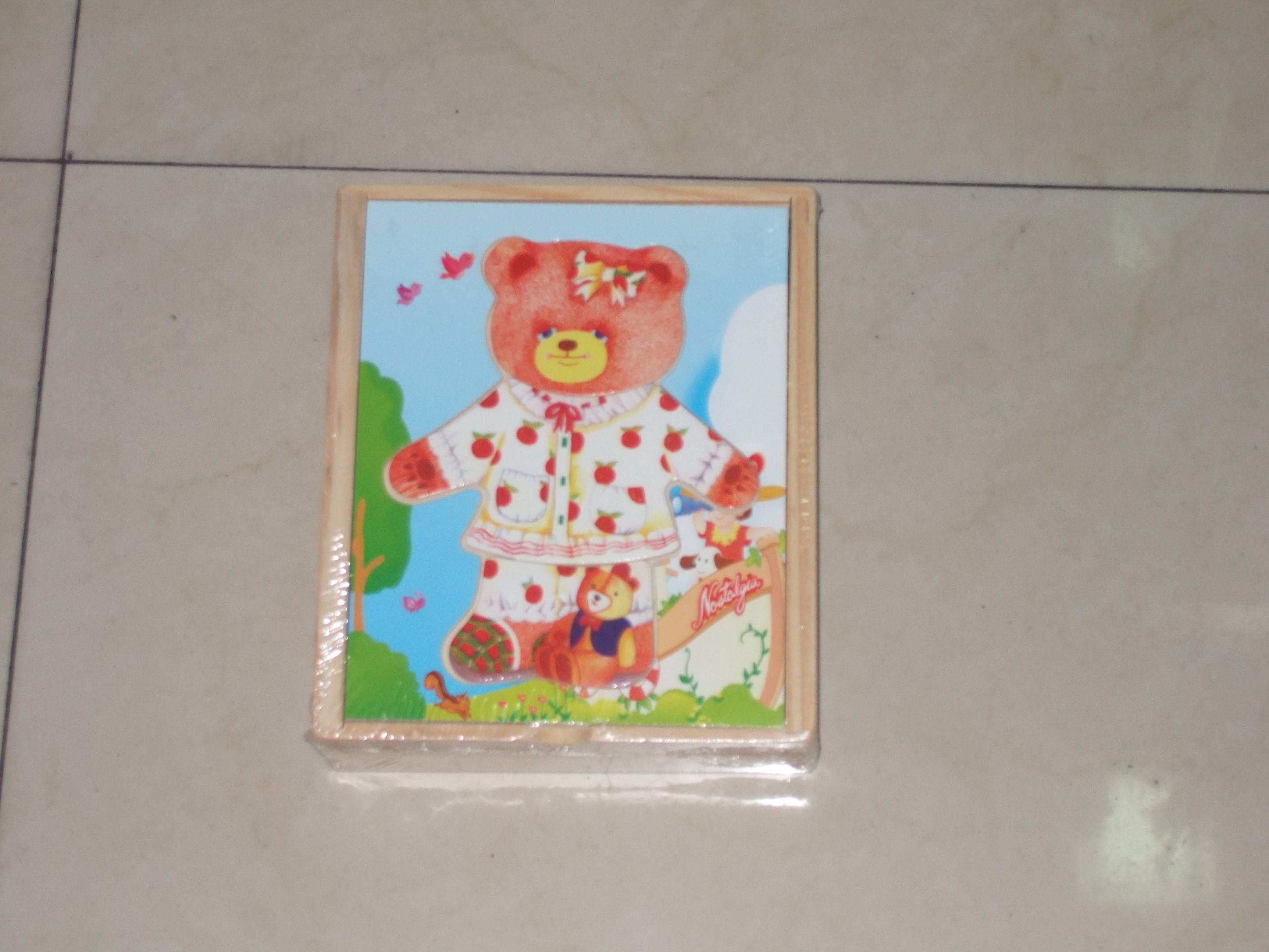 H3L,$2,jigsaw bear toy