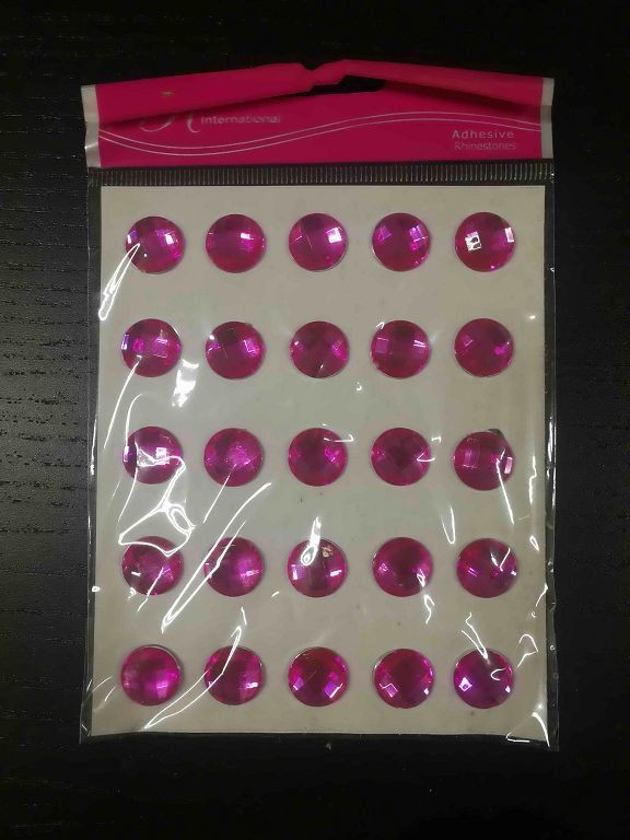 6A, sticker 3932 hot pink