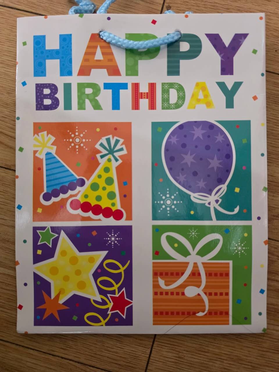 Gift Bag M Happy Birthday