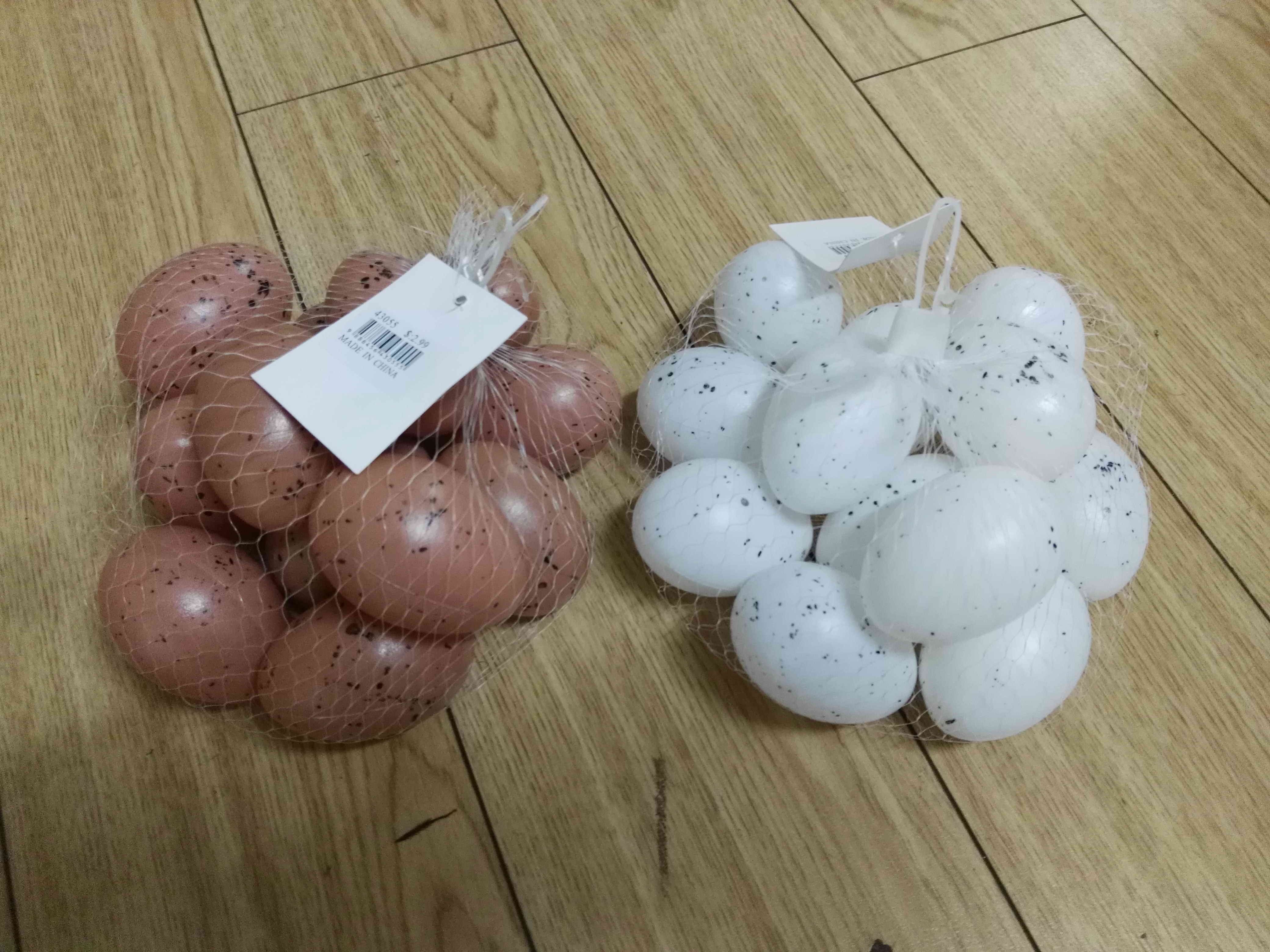 6 eggs 6 is inserted branches color 4cm 