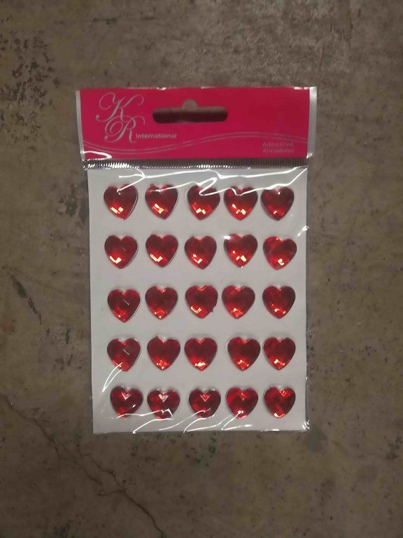 2B, sticker 4557 red