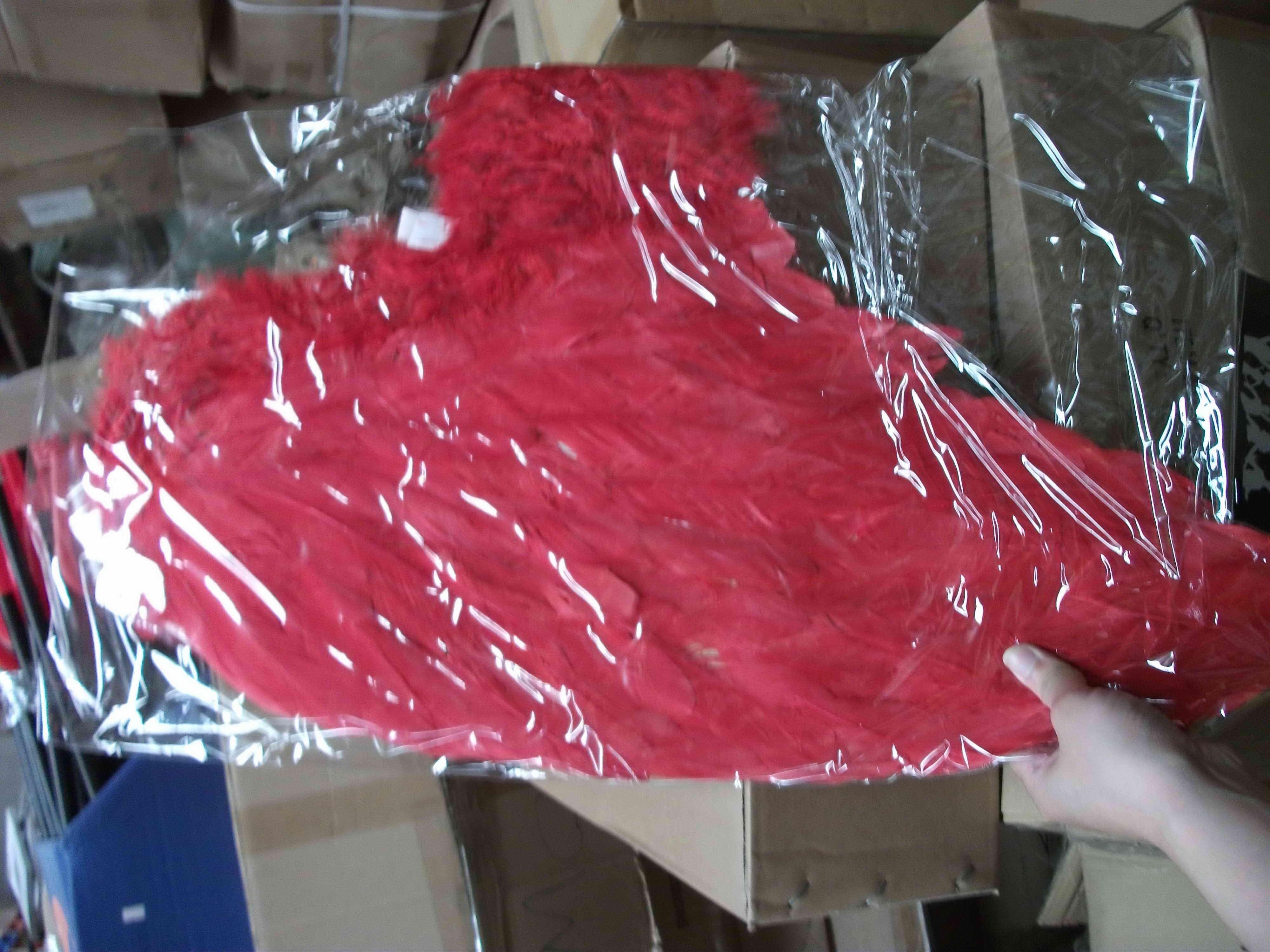 80  X72 CM LARGE FEATHER WINGS IN POLY B