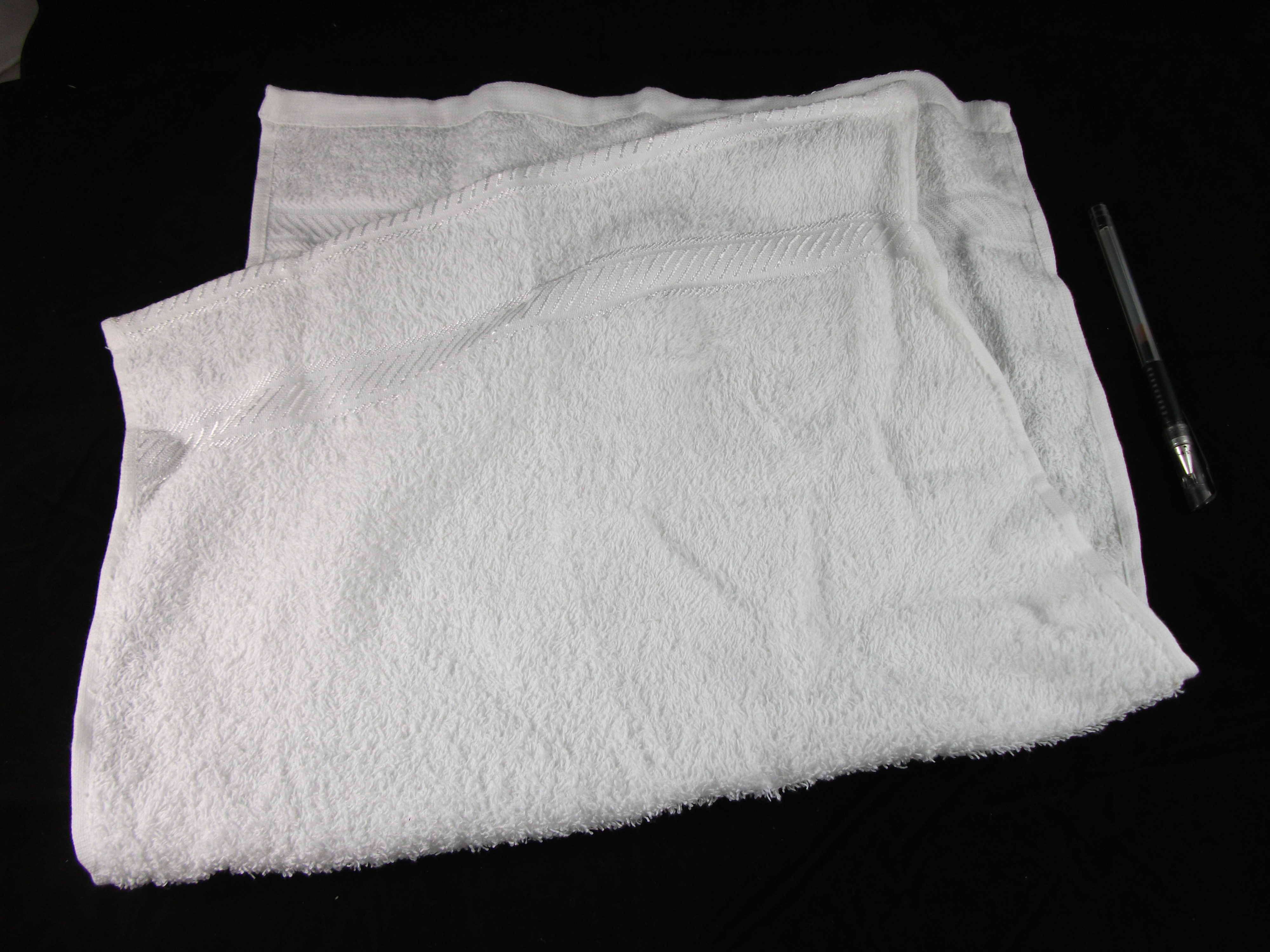 G15M,$2.5,hand towel white 38x64cm