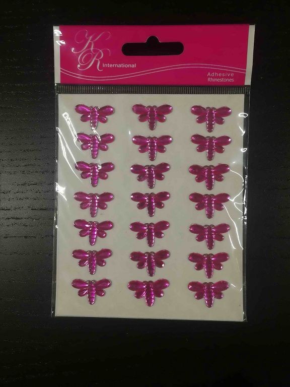 6B, sticker 5424 hot pink