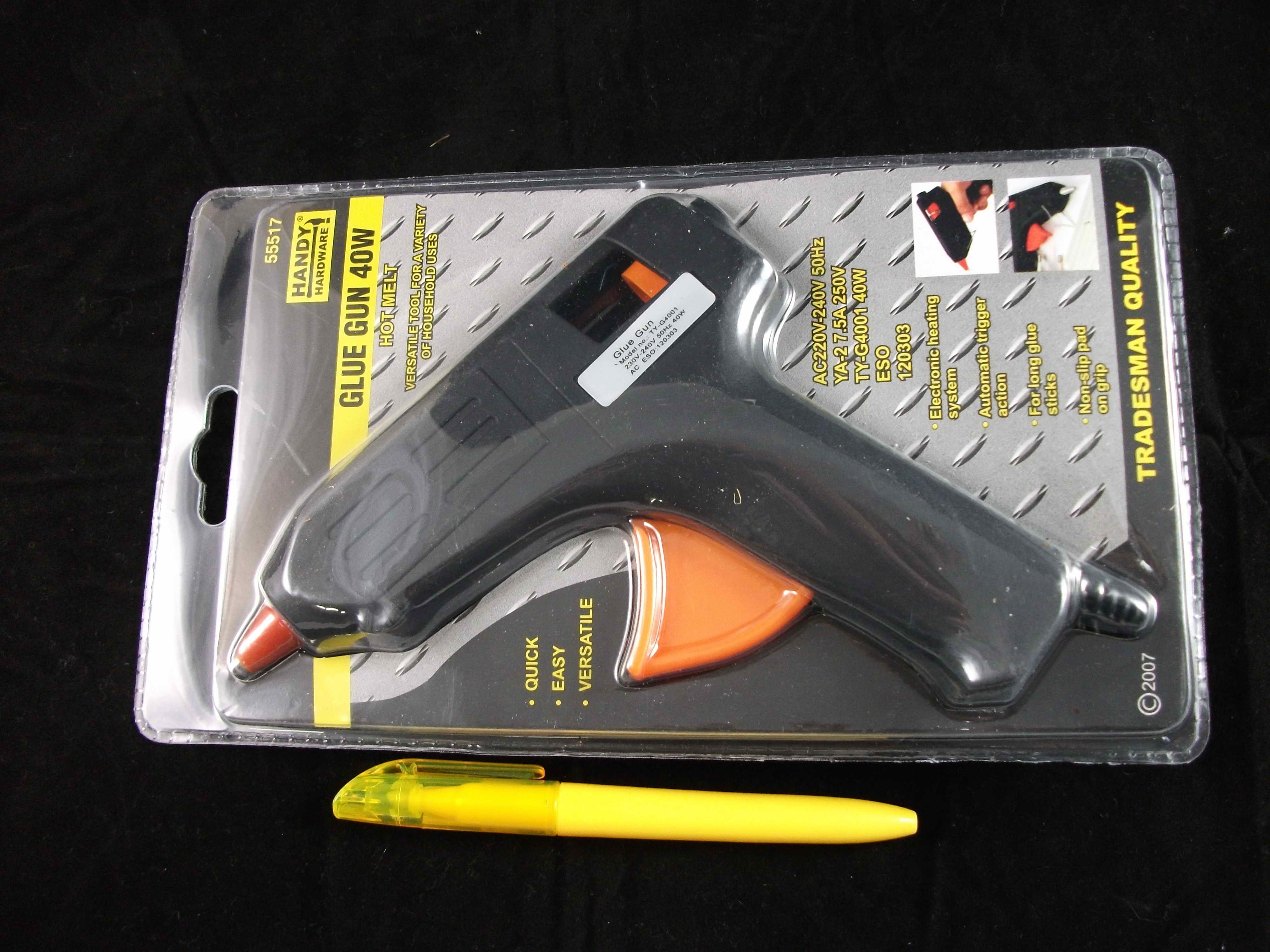 E2L,$7, Glue gun 40w