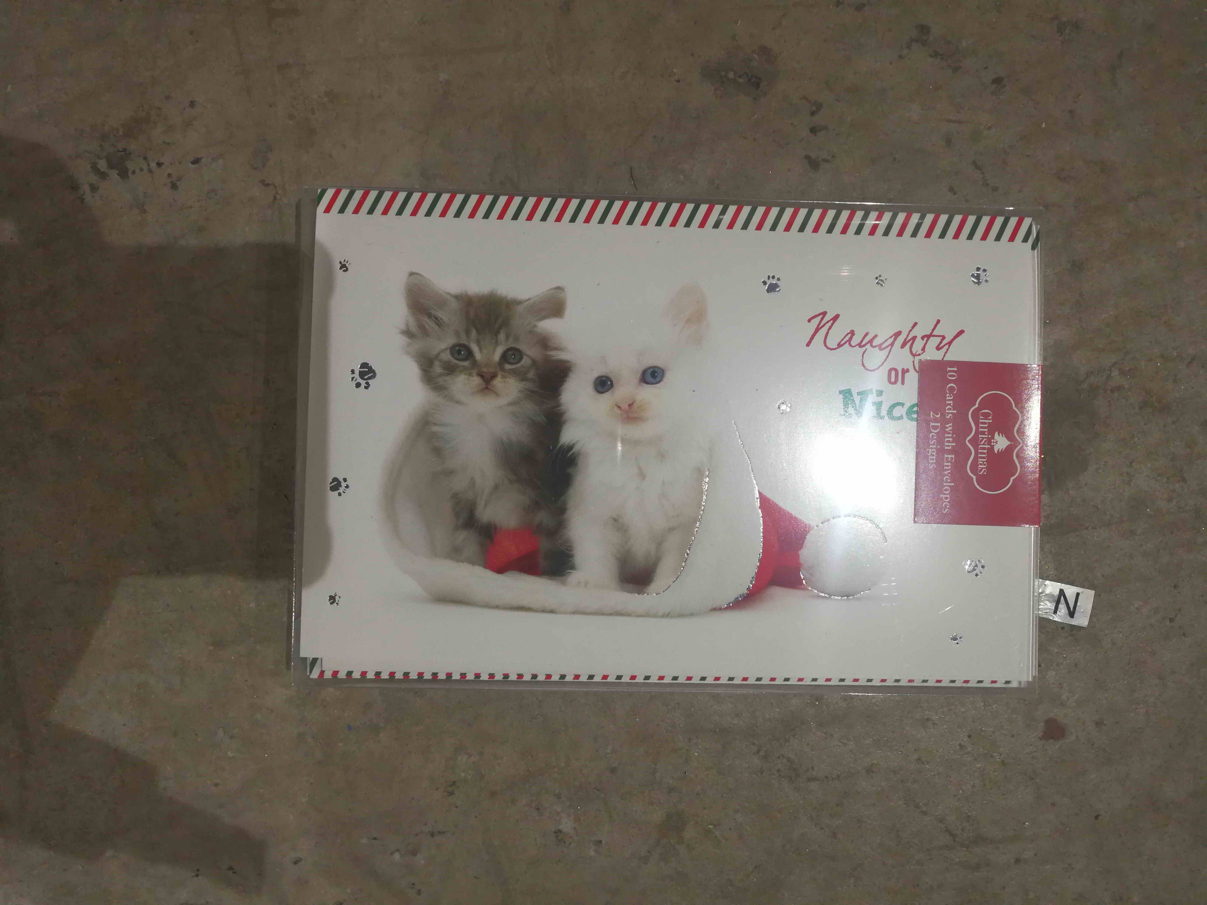 Cards Xmas Box 10 115X177mm Textured Religious