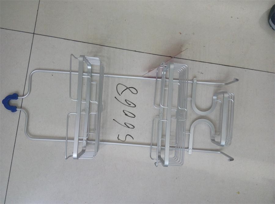 F5M, 2 tier aluminum shower caddy