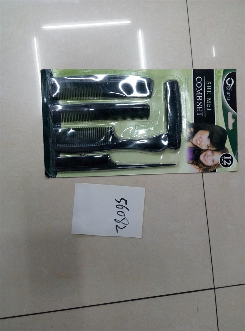 A8L, black comb set 12pc