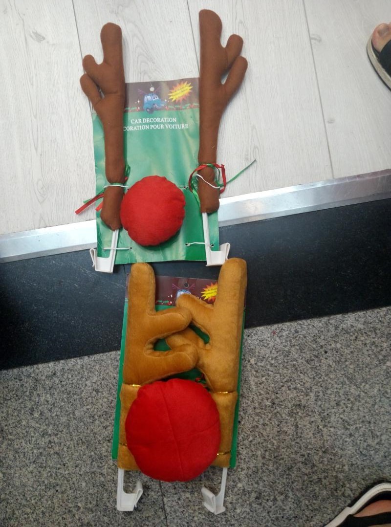 19X44, 56144, XMAS Car deco