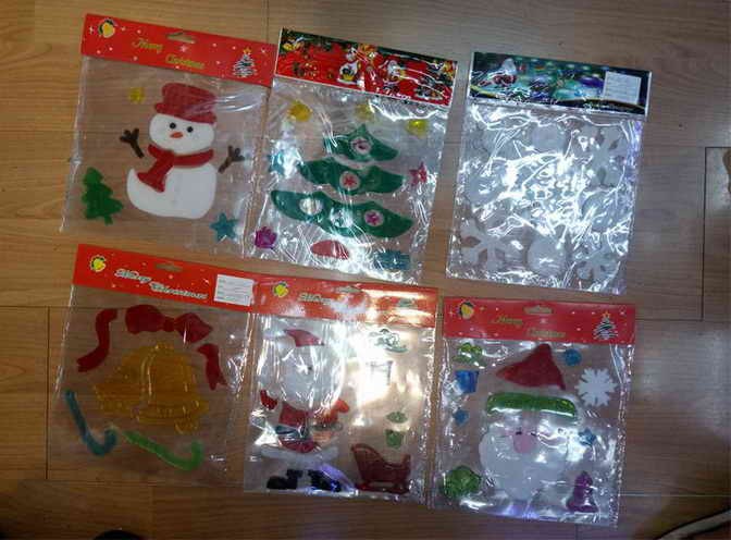 25XB, 56239, XMAS STICKER
