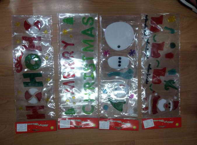 25XB, 56240, XMAS STICKER
