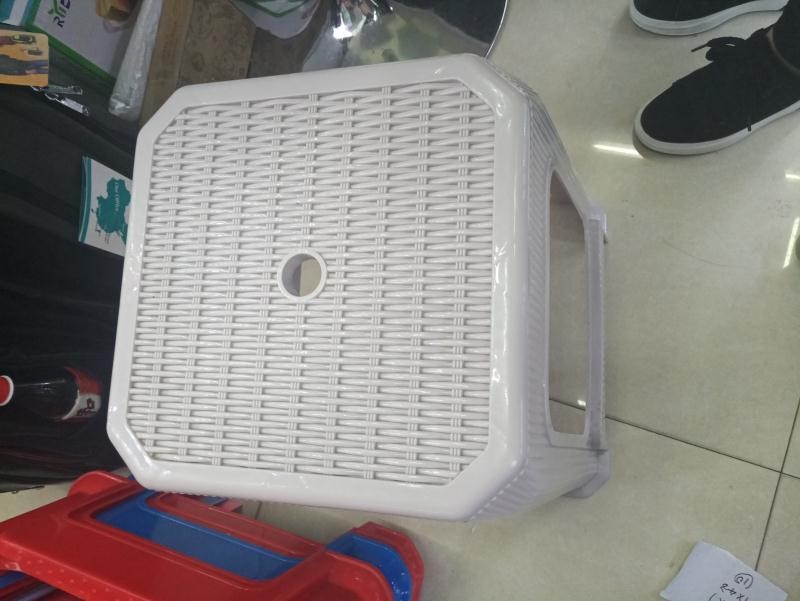 plastic stool grey 27*46cm