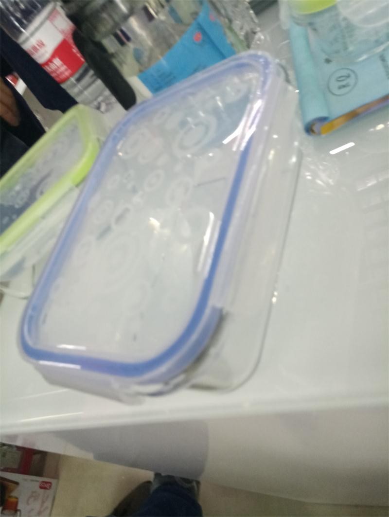 E9L, 56447, glass food container 20*14*7cm
