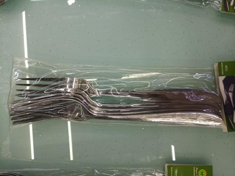F9L, 56453, stainless steel fork 6pc, 20cm
