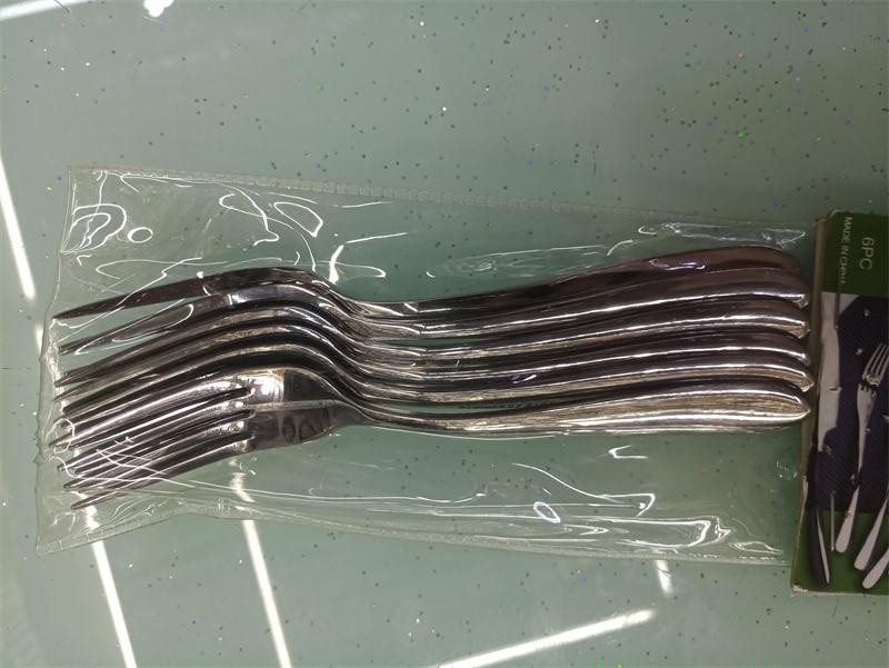 F9L, 56458, stainless steel fork 6pc, 15cm