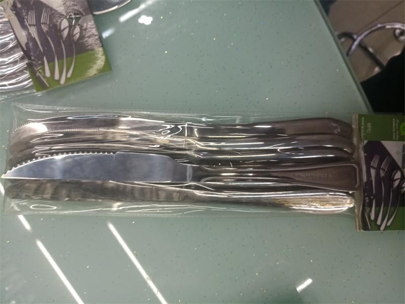 F9L, 56463, stainless steel steak knife 6pc, 23cm