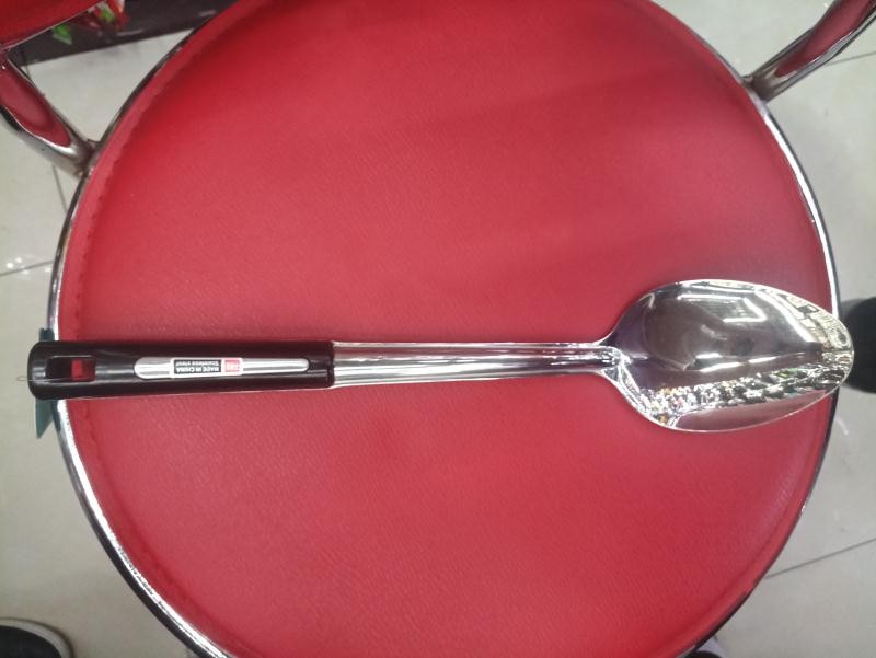 A6L, 56470, stainless steel rice spoon 34cm