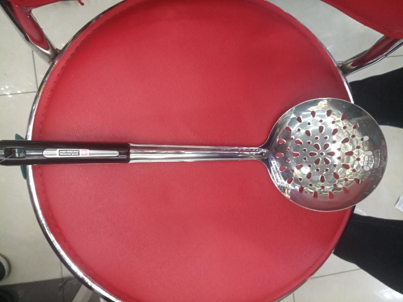 A6L, 56471, stainless steel leak ladle 37cm