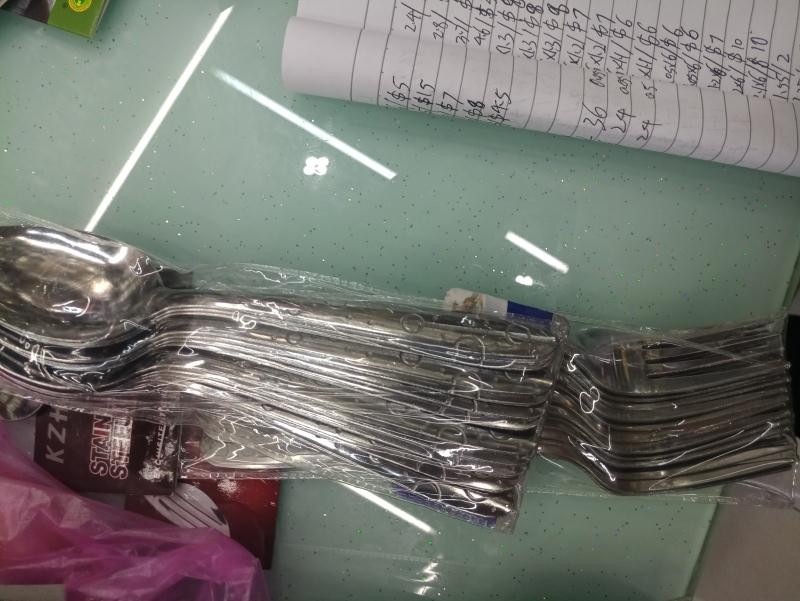 F10L, 56475, stainless steel fork 6pc 18cm
