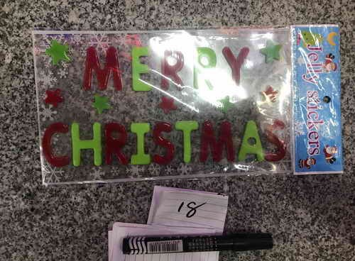25XC, 57017, XMAS STICKER