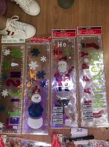 25XC, 57019, XMAS STICKER