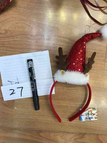X27, 57026, XMAS HAT HEADBAND