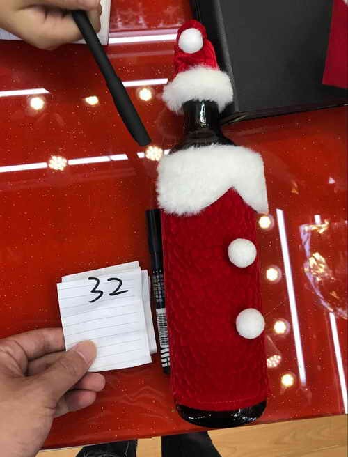 X27, 57031, XMAS WINE COVER