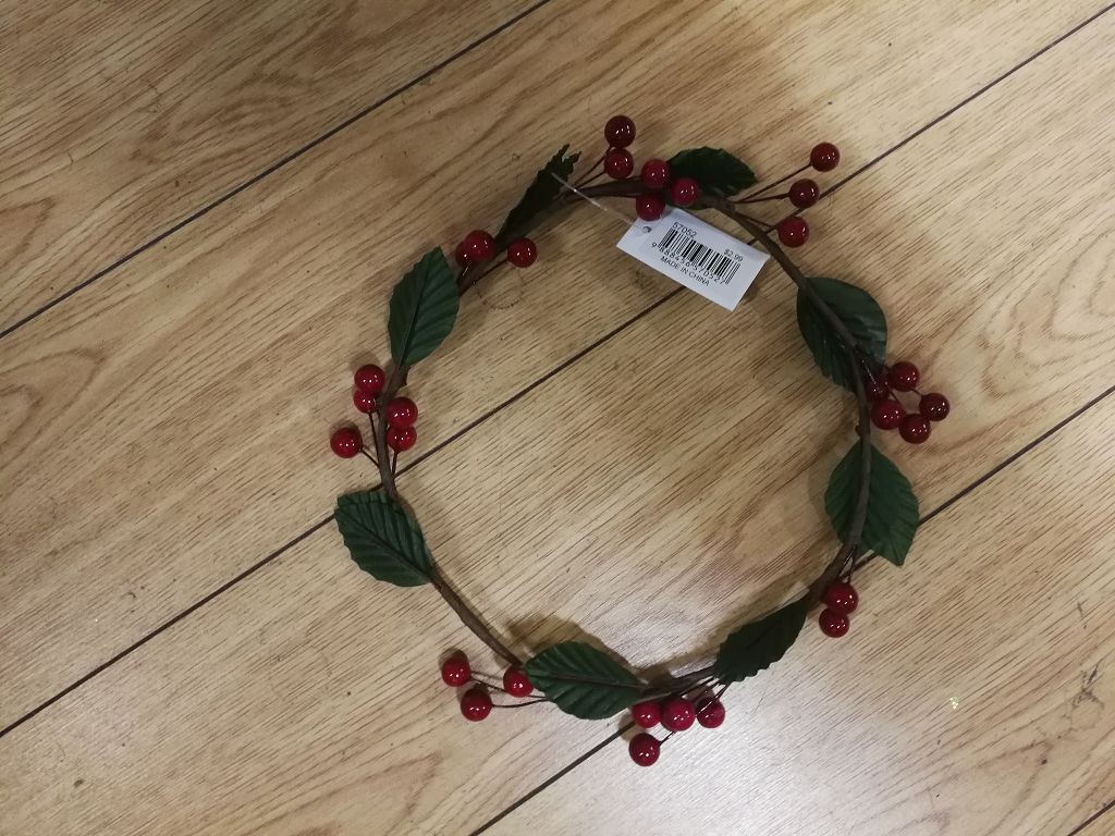 19X40, 57052, XMAS WREATH