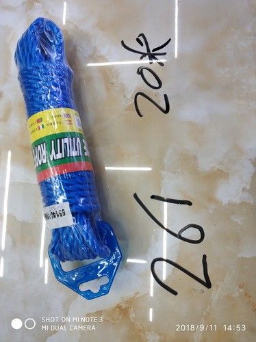 F7L, 57231, 20 clothesline with blue hook
