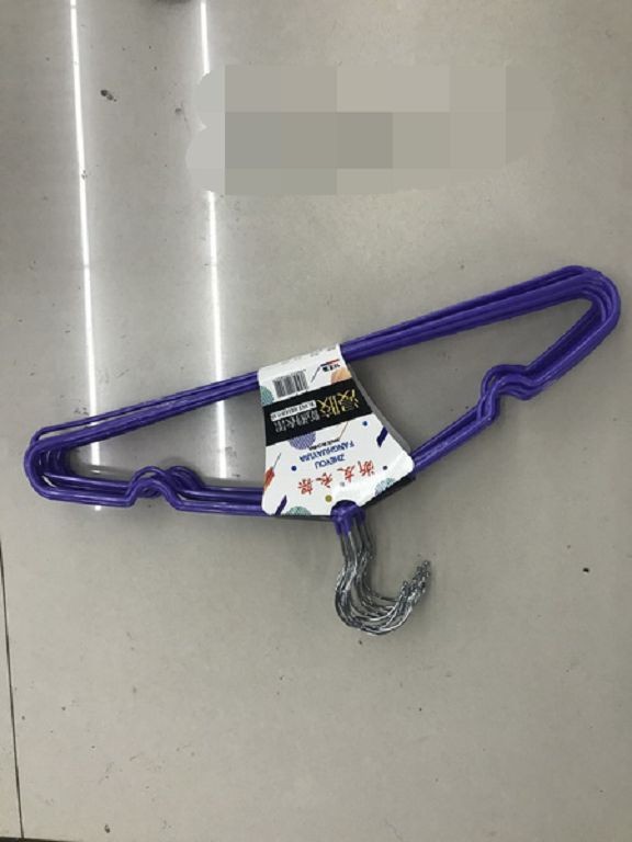 C1L, 57616, purple cloth hanger 6pcs