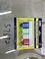 E6M, 57672, key tags with wall mount holder S