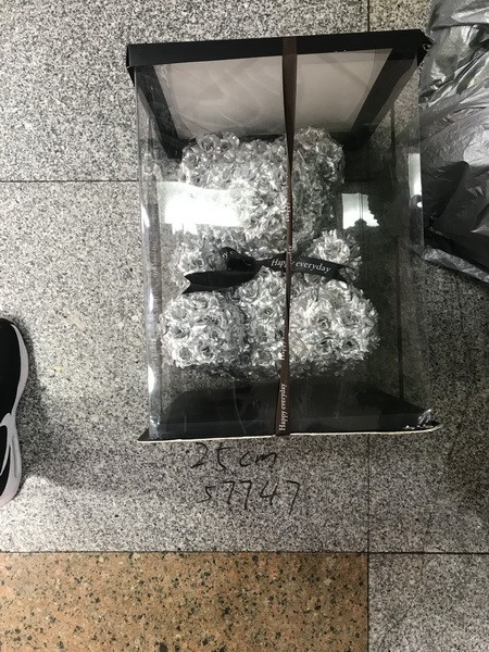 F6M, 57748, 20cm rose bear gold/silver
