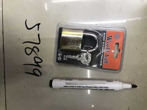 C18L, 57899, padlock 38mm