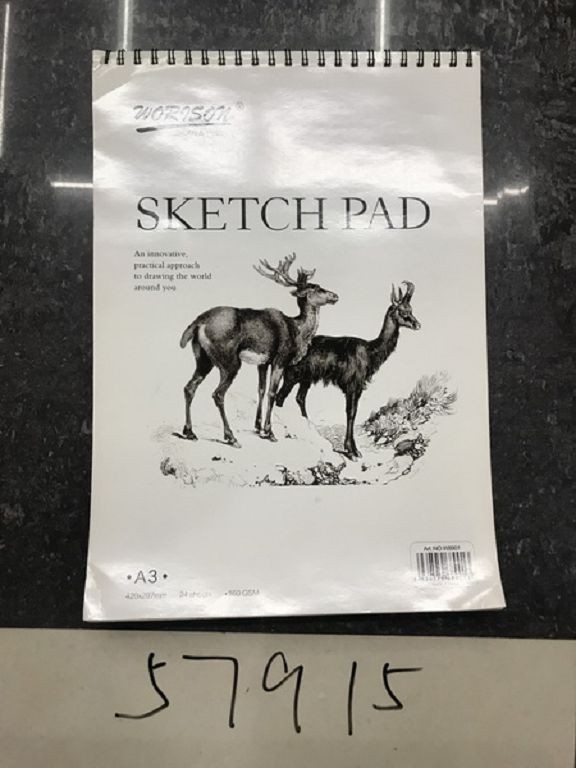 E15L, 57915, sketch pad A3