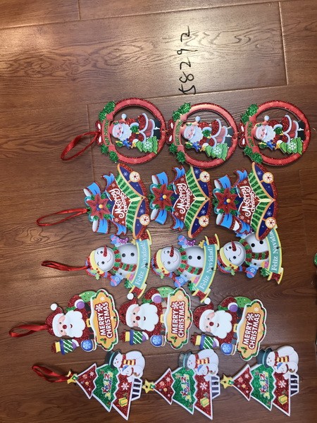 25X22 A C, 58292, Xmas hanging deco
