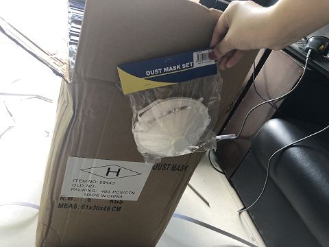 58443, heavy duty dust mask 2pcs