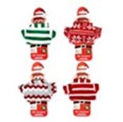 23X16, 58981 dats, Xmas Elves BB Elf Knitted Sweater 4 Asstd