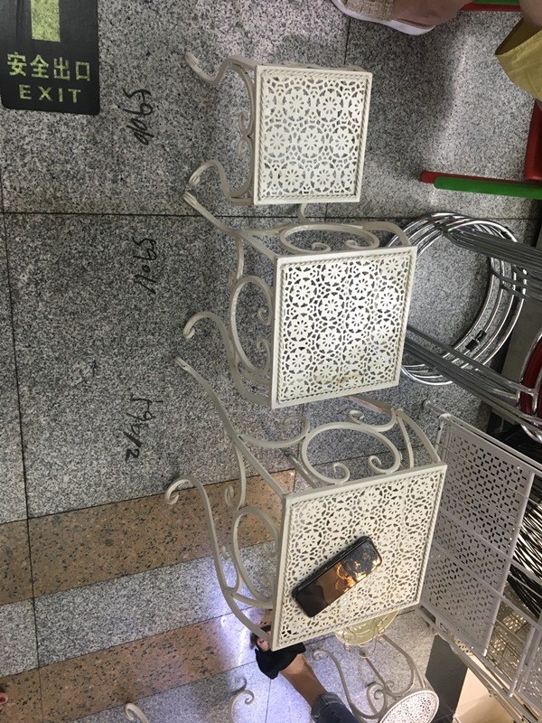 E12T, 59010 59011 59012, side table square set of 3