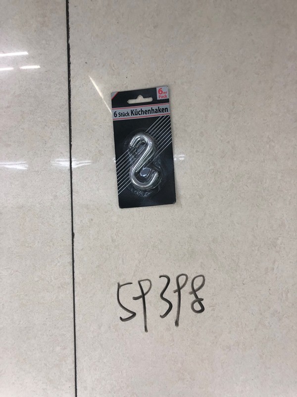 C1M, 59398, S hook S 6pcs