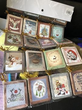 19X13, 59534, Xmas small card 144pcs