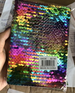 B12L, 59536, note book sequim A6 multicolor